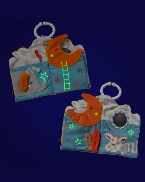 Soft book Fehn with baby giraffe (0+ months)