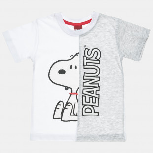 Μπλούζα Snoopy Peanuts με διχρωμία (2-8 ετών)