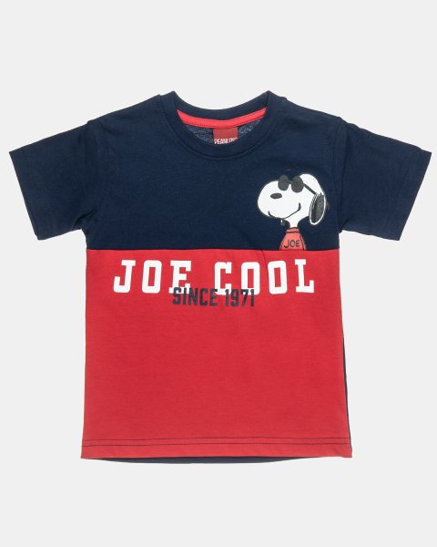Μπλούζα Snoopy Peanuts με διχρωμία (2-8 ετών)