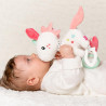 Rattle unicorn cuddly toy Fehn (0+ months)