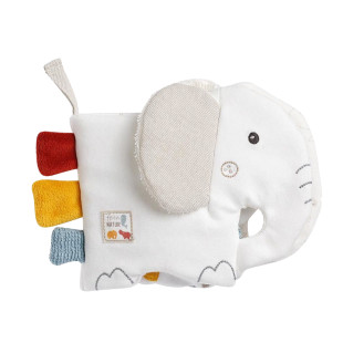 Fehn elephant plush activity book (0+ months)