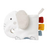 Fehn elephant plush activity book (0+ months)