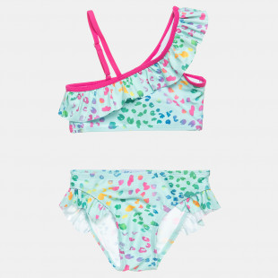 Bikini set with colorful pattern (4-14 years)