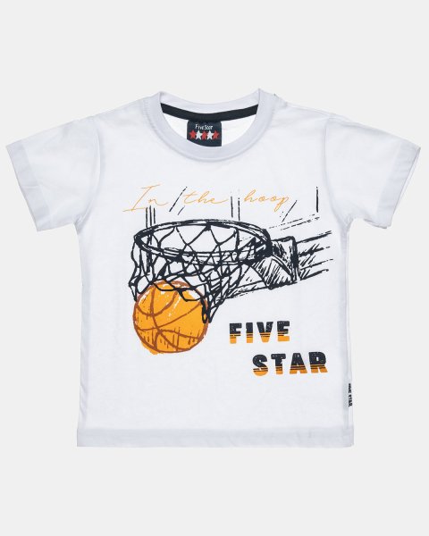 Set Five Star t-shirt with print and shorts (12 months-5 years)