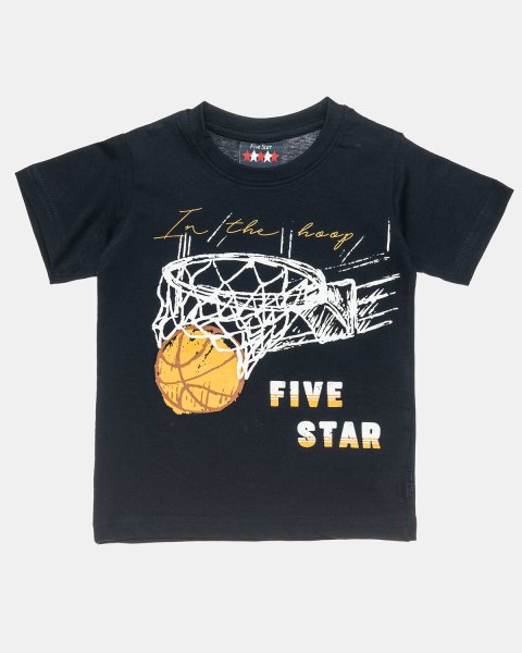 Set Five Star t-shirt with print and shorts (12 months-5 years)
