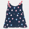 Sleeveless top with decorative bows (18 months-5 years)
