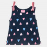 Sleeveless top with decorative bows (18 months-5 years)