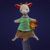 Comforter handpuppet giraffe Fehn 30cm (0+ months)