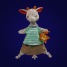 Comforter handpuppet giraffe Fehn 30cm (0+ months)
