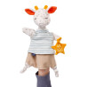 Comforter handpuppet giraffe Fehn 30cm (0+ months)