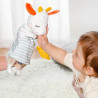 Comforter handpuppet giraffe Fehn 30cm (0+ months)