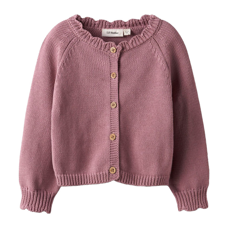 Knitted cardigan 100% organic cotton Lil'Atelier (2-7 years)