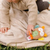 Rattle owl Fehn toy (0+ months)