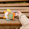 Rattle owl Fehn toy (0+ months)