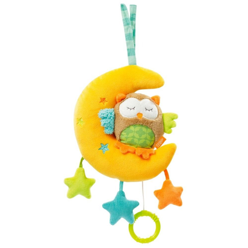 Plush toy Fehn musical owl 24cm (0+ months)