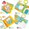 Fehn fox plush activity book (0+ months)