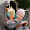 Fehn activity owl plush 25cm (0+ months)