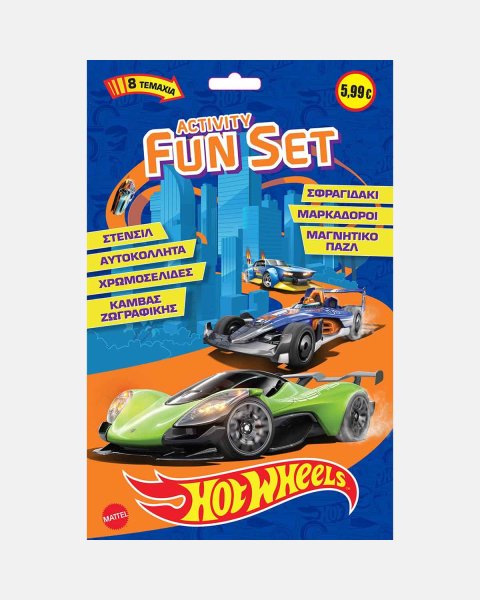 Σετ δραστηριοτήτων Hot Wheels