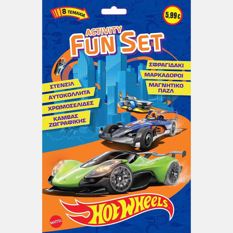 Σετ δραστηριοτήτων Hot Wheels