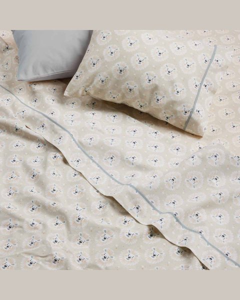 3-piece lion sheet set Das baby (sheets 130x170, pillowcase)