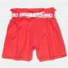 Shorts high waisted with decorative bow (12 months-5 years)
