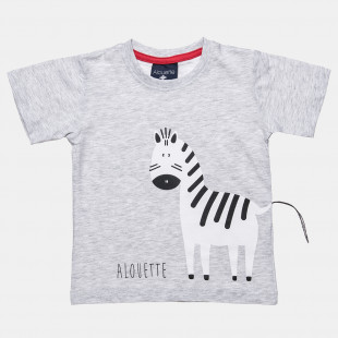 T-Shirt with print zebra (12 months-5 years)