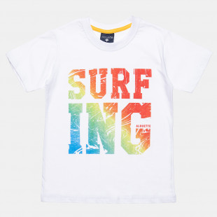 Μπλούζα με τύπωμα Surfing (6-16 ετών)