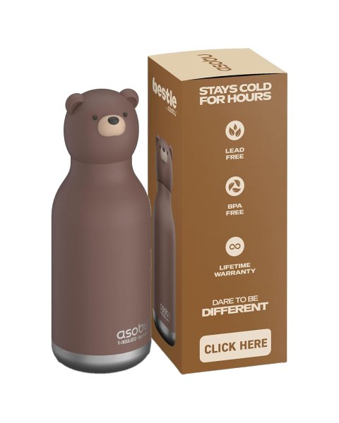 Παγούρι θερμός Asobu Besties αρκούδα 460ml