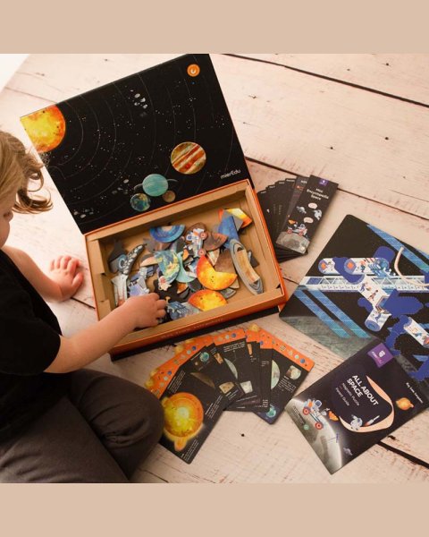 Puzzle Magnetic MierEdu All About Space (4+ years)