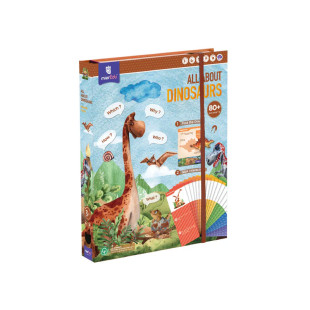 Magnetic game All About Dinosaurs MierEdu (4+ years)