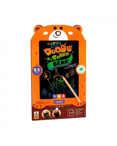 Toy mierEdu Painting Board with 8.5" LCD Screen bear (3+ ετών)