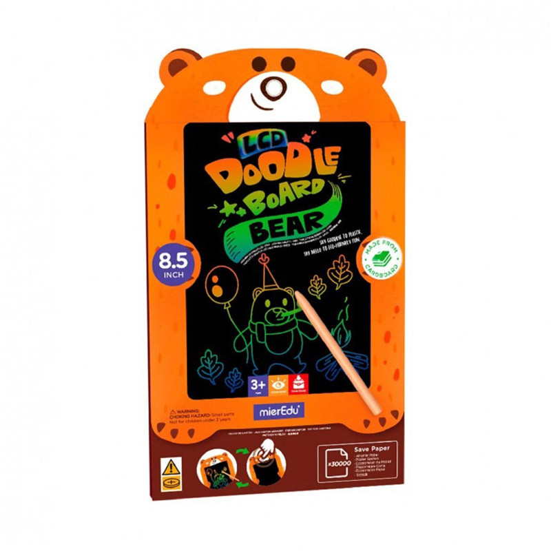 Toy mierEdu Painting Board with 8.5" LCD Screen bear (3+ ετών)