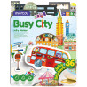 Stickers reusable Busy City MierEdu (3+ years)