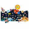 Stickers reusable Space Explorer MierEdu (3+ years)