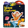 Stickers reusable Space Explorer MierEdu (3+ years)