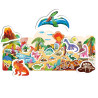 Stickers reusable Dinosaurs MierEdu (3+ years)