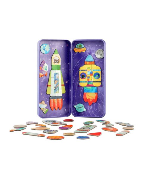 Toy mierEdu magnetic puzzle - Space Odyssey (3+ ετών)