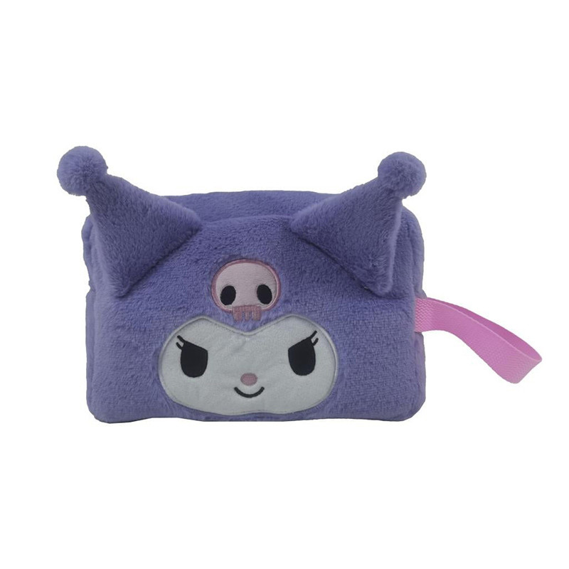 Toiletry bag Kuromi fluffy