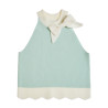 Viscose top with bow (6-14 years)