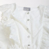 Playsuit with cutwork embroidery (12 months-5 years)
