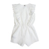 Playsuit with cutwork embroidery (12 months-5 years)