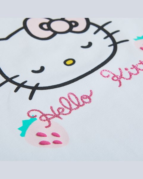 Set Hello Kitty with pink scrunchie (18 months-5 years)