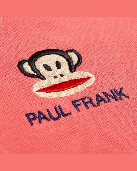 Μπλούζα πικέ πόλο Paul Frank με κέντημα (12 μηνών-5 ετών)