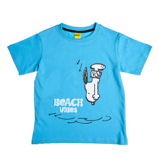 T-Shirt Snoopy with embossed elements (12 months-5 years)