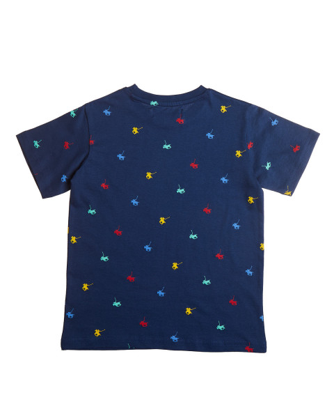 T-Shirt Greenwich Polo Club with pattern (18 months-14 years)