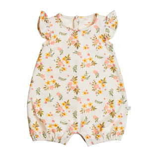 Babygrow Tender Comforts with floral pattern (1-12 months)