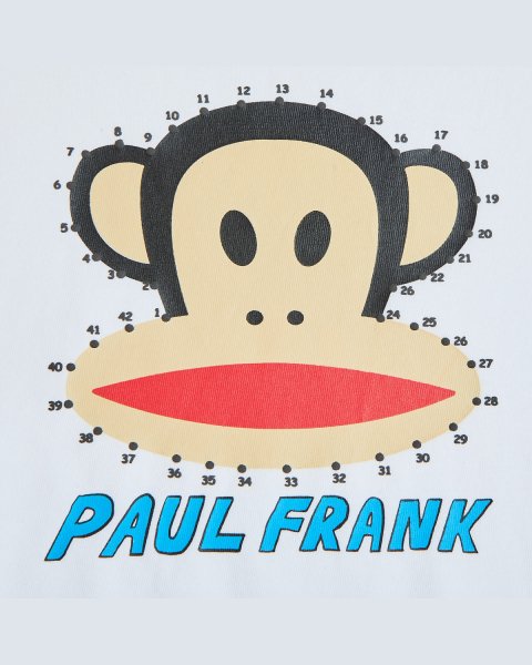 Μπλούζα Paul Frank με ανάγλυφες λεπτομέρειες (12 μηνών-5 ετών)
