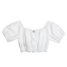 Set with cutwork embroidery and headband (18 months-5 years)
