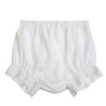 Set top, shorts and headband with cutwork embroidery (6-18 months)