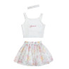 Set crop top with tulle skirt (18 months-5 years)